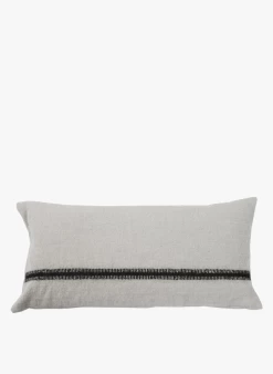 UMI - Kussen, Uitgevoerd In Een Wol- En Linnenweefsel | Grijs
