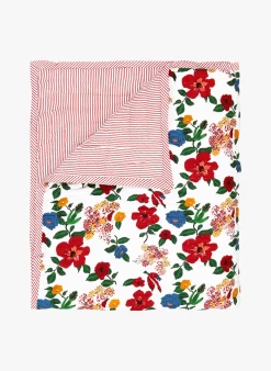 Tweezijdige, Gewatteerde, Katoenen Plaid - Maat M | Rood