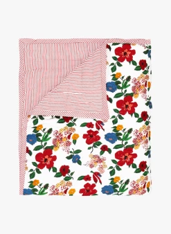 Tweezijdige, Gewatteerde, Katoenen Plaid - Maat S | Rood