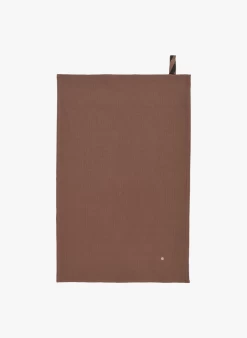 MARCEL - Theedoek Van Linnen En Katoen | Bruin