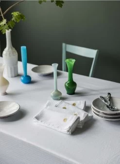 MARCEL - 2 Placemats - Linnen/katoenblend | Beige -Huishoudartikelen Winkel 3354119