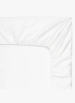 Hoeslaken - Biologische Linnen/katoenblend | Wit