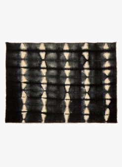 HANOI - 2 Linnen Placemats Met Dip-dye-print | Blauw