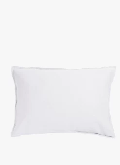 TO LIN - Kussensloop Van Stonewashed Linnen | Wit -Huishoudartikelen Winkel 3385573