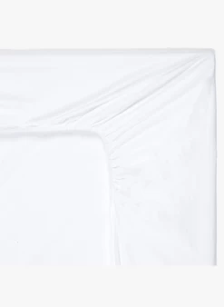 DH GAZE - Hoeslaken Van Biokatoen | Wit