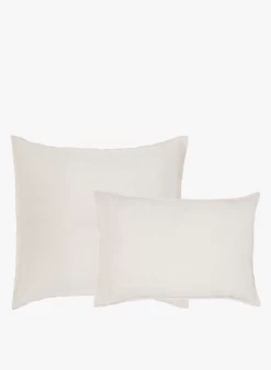 TO LIN - Kussensloop Van Stonewashed Linnen | Beige