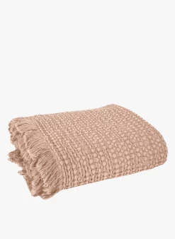 TEMPO II CVL - Katoenen Sprei Met Honingraatmotief | Roze