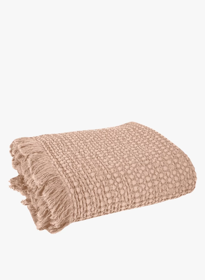 TEMPO II CVL - Katoenen Sprei Met Honingraatmotief | Roze