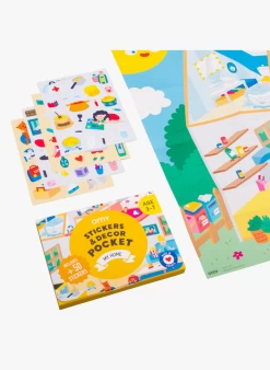 MY HOME - Poster + 50 Stickers | Veelkleurig -Huishoudartikelen Winkel 3409246