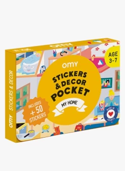 MY HOME - Poster + 50 Stickers | Veelkleurig