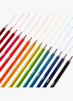 16 Kleurpotloden In Doosje | Veelkleurig -Huishoudartikelen Winkel 3409251