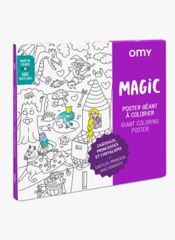 MAGIC - Grote Poster Om Zelf In Te Kleuren | Veelkleurig