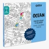OCEAN - Grote Poster Om Zelf In Te Kleuren | Veelkleurig