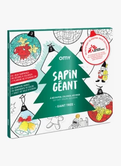 SAPIN - Grote Poster Om Zelf In Te Kleuren | Veelkleurig