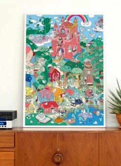 FANTASTIC - Grote Poster En Stickers | Veelkleurig -Huishoudartikelen Winkel 3410323