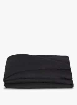 DILI HC - Katoenen Dekbedovertrek | Zwart