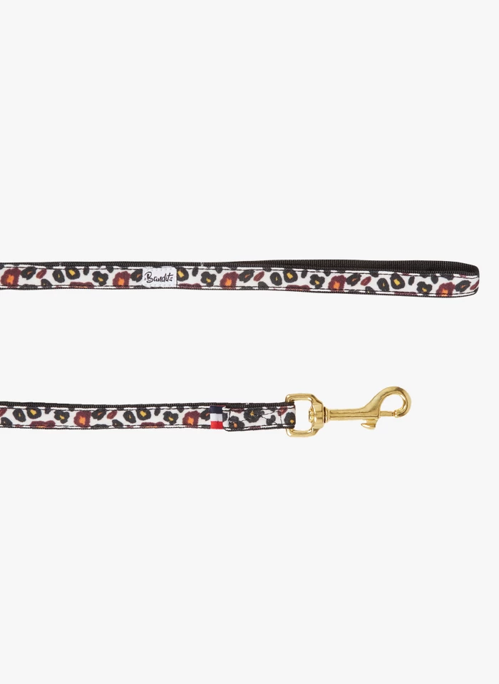 WILD WILD WOUF - Hondenleiband Met Luipaardmotief | Beige 1 WILD WILD WOUF - Hondenleiband Met Luipaardmotief | Beige