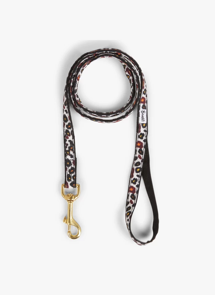 WILD WILD WOUF - Hondenleiband Met Luipaardmotief | Beige 2 WILD WILD WOUF - Hondenleiband Met Luipaardmotief | Beige - Afbeelding 2