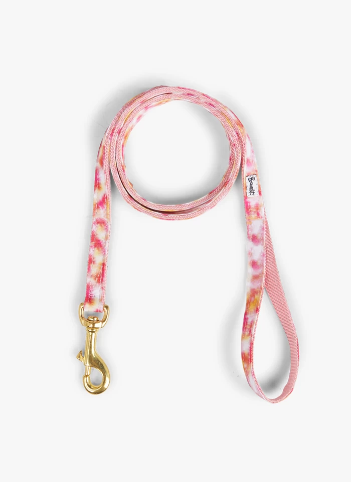 BANDIKINI - Hondenleiband Met Tie-dyeprint | Roze 2 BANDIKINI - Hondenleiband Met Tie-dyeprint | Roze - Afbeelding 2