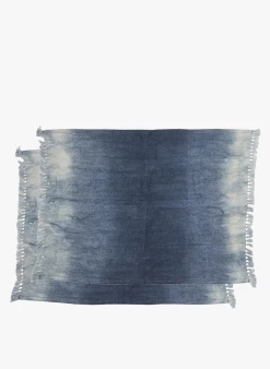 ROMY - Set Van 2 Linnen Placemats Met Tie-dyeprint | Blauw