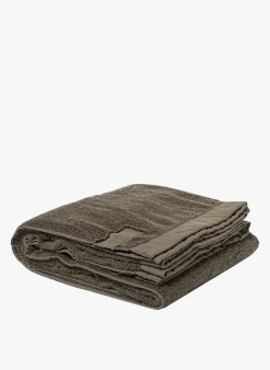 ENZO - Badstoffen Badlaken - Katoen | Kaki