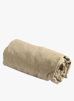 CELESTE - Hoeslaken Van Biokatoen | Kaki