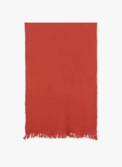 WEST - Foulard Van Luchtige, Losgeweven Katoen | Bruin