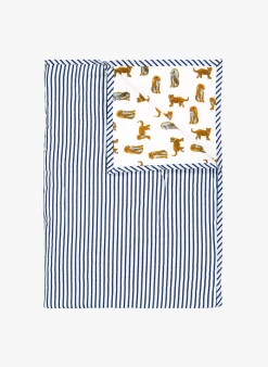 Tweezijdige, Gewatteerde, Katoenen Plaid - Maat S | Wit -Huishoudartikelen Winkel 3728328