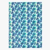 Katoenen Tafelkleed Met Bloemenprint | Blauw