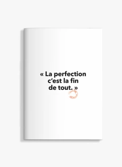 Notitieboekje Met Boodschap Van Loïc Prigent | Wit