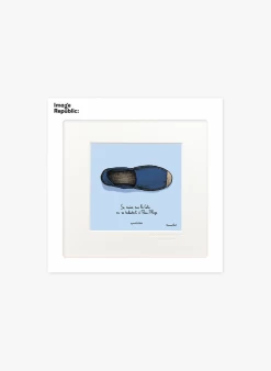 Poster Edouard Pont | Blauw