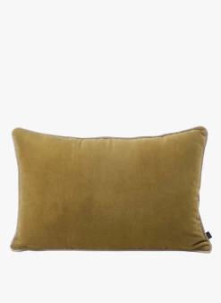 NEW DELHI HDC 60 - Kussenhoes Van Katoenvelours 40x60 Cm | Groen