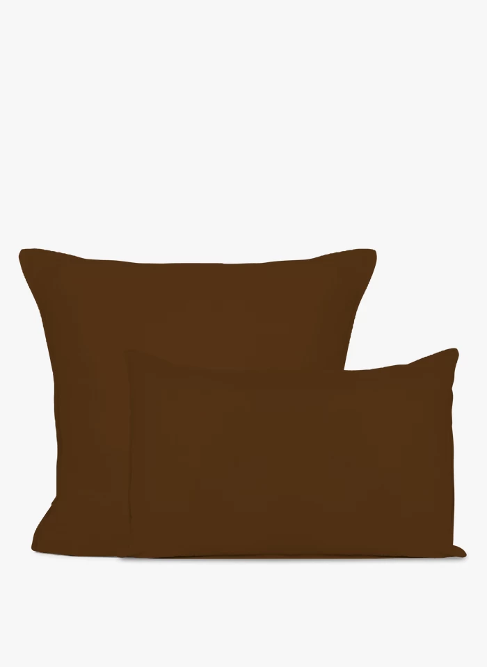 DILI TO - Katoenen Hoofdkussen | Bruin