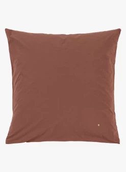 CELESTE - Kussensloop Van Biokatoen | Bruin -Huishoudartikelen Winkel 3914670