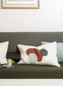 PIA - Linnen Kussenhoes 40x60 Cm | Bruin -Huishoudartikelen Winkel 3915580