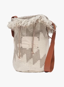 KAYAK - Tas Van Wolmix Met Franjes | Beige