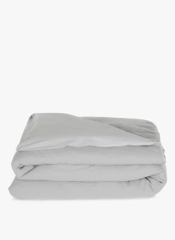 HC GAZE - Dekbedovertrek Van Biokatoen | Grijs