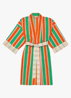 Katoenen Kimono Met Oriëntaalse Print | Veelkleurig