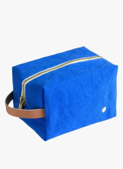 IONA - Kleine Toilettas Van Biokatoen | Blauw