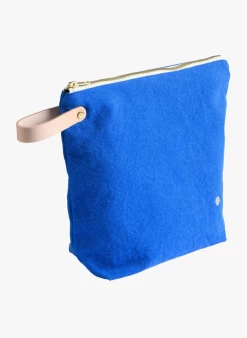 IONA - Grote, Katoenen Toilettas | Blauw