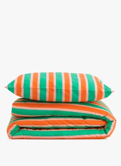 Katoenen Dekbedset Met Bloemenprint | Veelkleurig