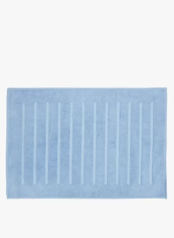 Katoenen Badkamermat | Blauw