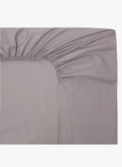 Katoenen Hoeslaken | Grijs