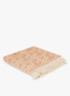 Louise Misha LANA - Strandlaken Van Biokatoen Met Bloemenprint | Veelkleurig