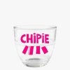 Glas Met Opschrift | Roze