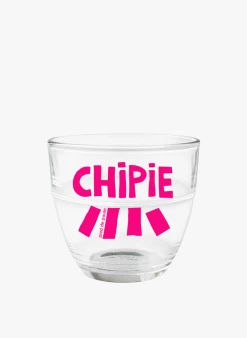 Glas Met Opschrift | Roze