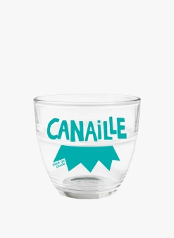 Glas Met Opschrift | Blauw