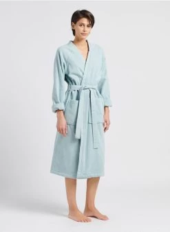 Katoenen Badjas | Groen 5 Katoenen Badjas | Groen -Huishoudartikelen Winkel 4059506