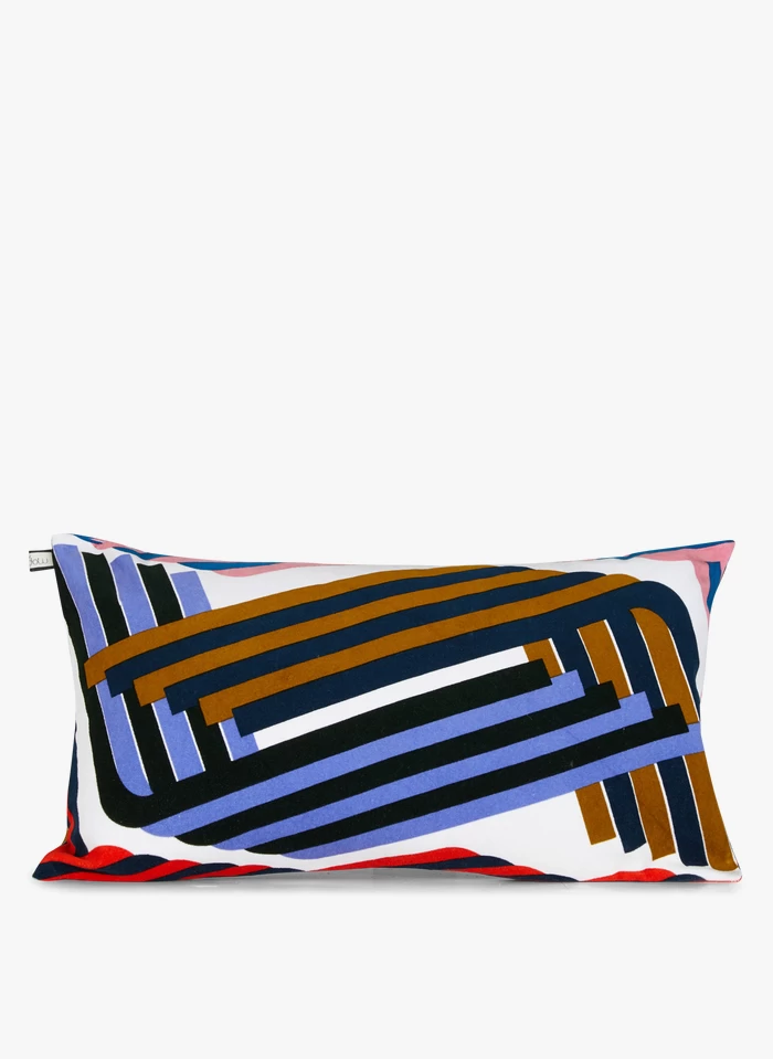 ALTO - Kussenhoes Van Katoenvelours | Veelkleurig