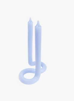 Kaars Met Gedraaid Effect | Violet